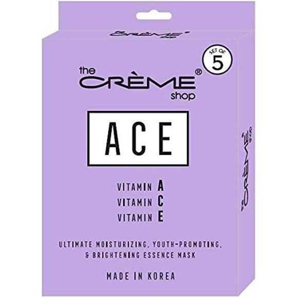 The Crème Shop | Vitamin A C E Ultimate Moisturizing, Youthful & Brightening 5ct - Picture 2 of 3